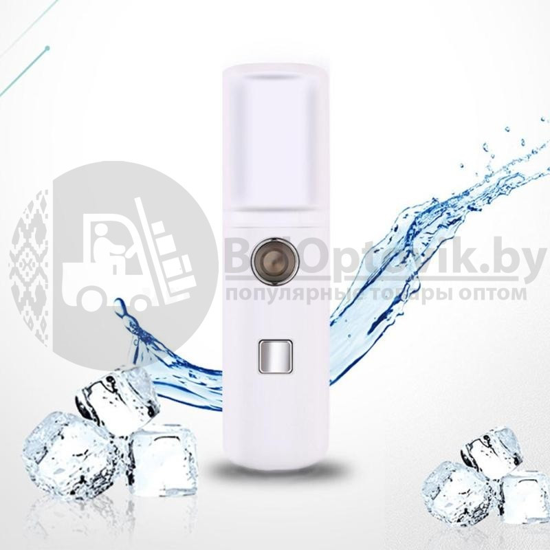 Карманный увлажнитель-распылитель для лица USB Spray Water Розовая крышка - фото 7 - id-p120703156