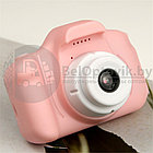 Детская камера Cartoon Digital Camera 2 Розовый, фото 6
