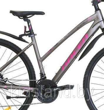 Велосипед Racer Alpina Lady Disc 28" (серый) - фото 3 - id-p120703726