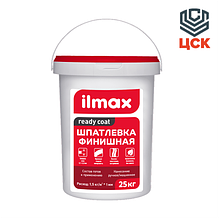 Ilmax Шпатлевка полимерная финишная ilmax ready coat (25кг)