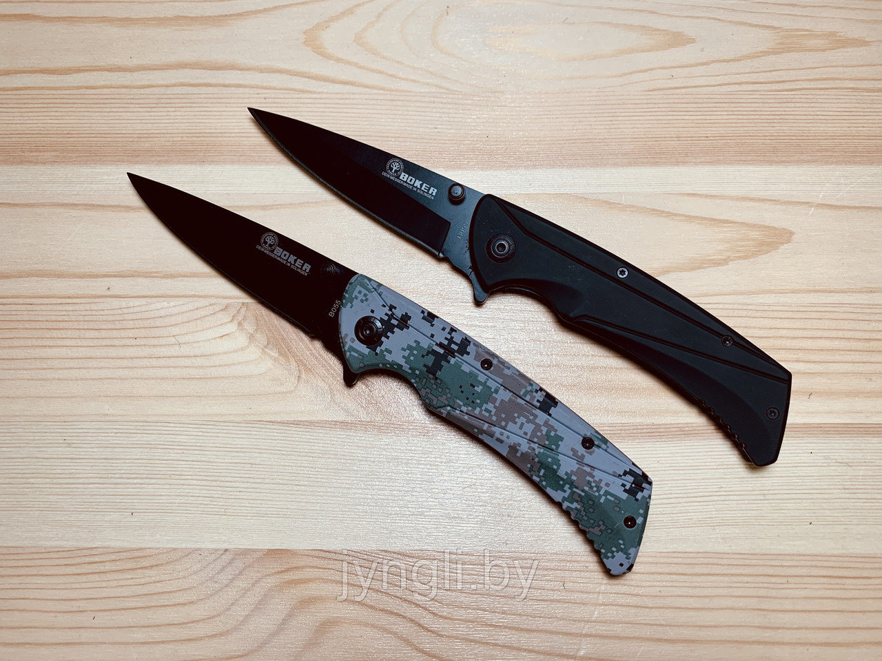 Тактический складной нож Boker B055, черный - фото 1 - id-p120705724