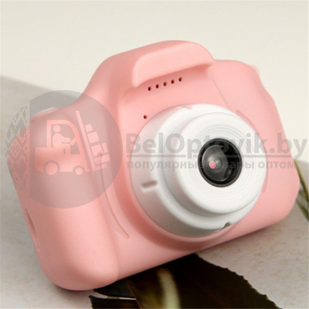 Детская камера Cartoon Digital Camera 2 Розовый - фото 6 - id-p120708091