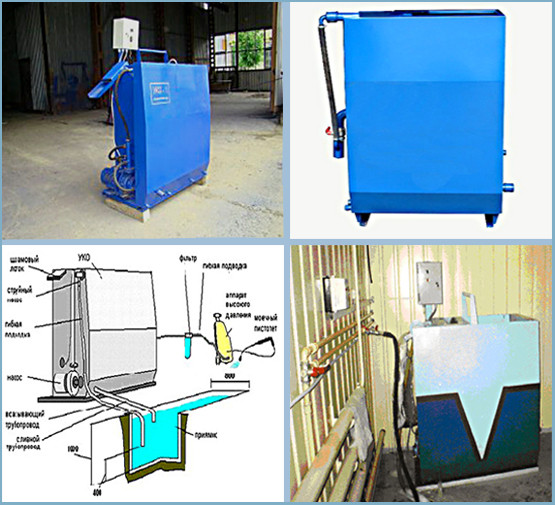 Очистные сооружения для автомоек УКО для грузового и легкового автотранспорта tsg - фото 1 - id-p7580670
