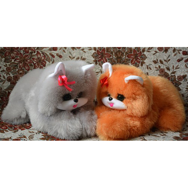 Мягкая игрушка Кошка с бантиком 33 см (ассорти) - фото 5 - id-p120777951