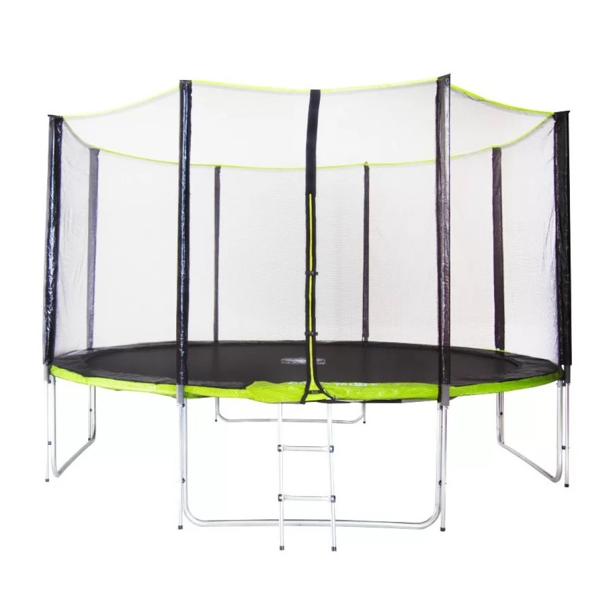 Батут Fitness Trampoline GREEN 12 FT Extreme (4 опоры)