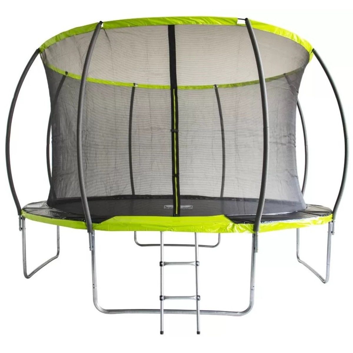 Батут Fitness Trampoline GREEN 12 FT Extreme INSIDE (4 опоры)