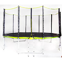 Батут Fitness Trampoline GREEN 15 FT Extreme (5 опор)