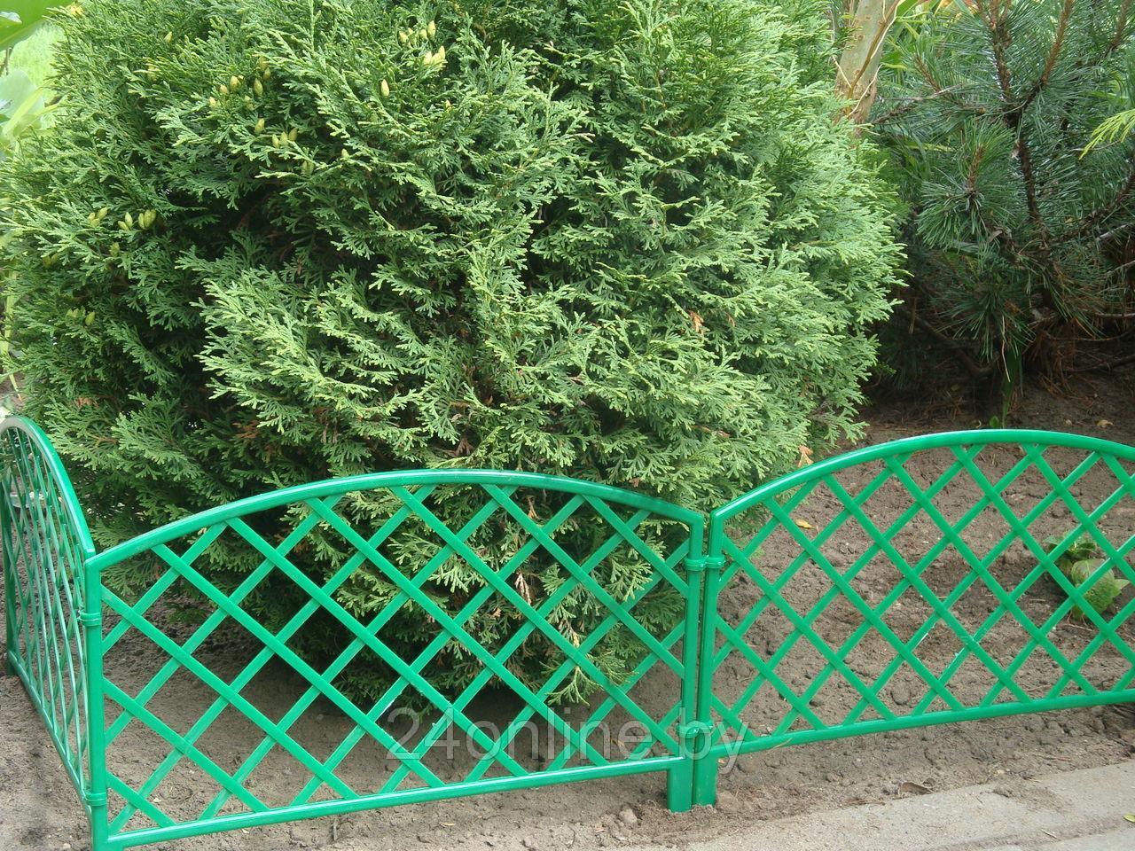 Забор декоративный "ROMANIKA" №1 зеленый - фото 2 - id-p120813050