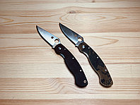 Складной нож Spyderco CPM S30V, камень, фото 1