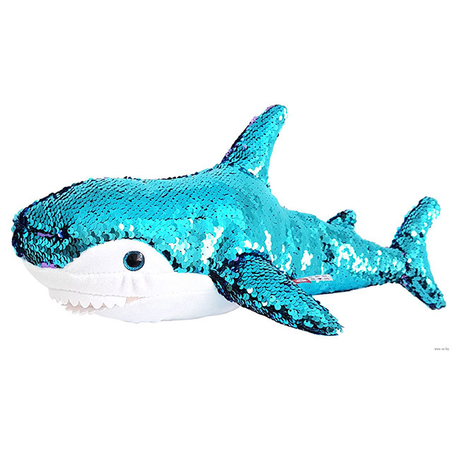 Мягкая игрушка Акула блестящая Fancy 47 см - фото 2 - id-p120813629