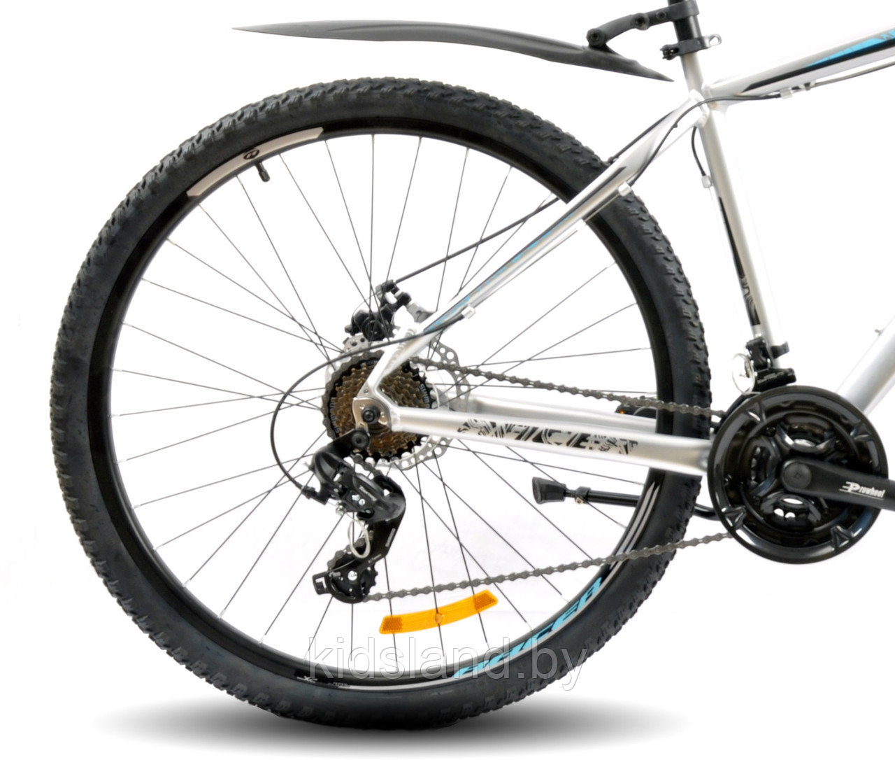 Велосипед Racer XC-90 Disc 27.5" (серый) - фото 5 - id-p120816505