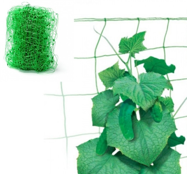 Сетка шпалерная для поддержки вьющихся растений 2м х 10м