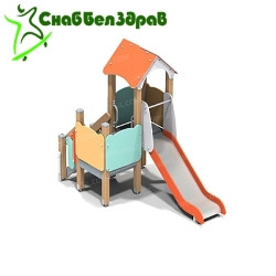 Детский игровой комплекс "Башня с горкой" - фото 2 - id-p73194169