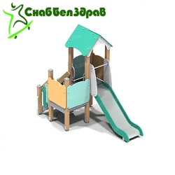 Детский игровой комплекс "Башня с горкой" - фото 3 - id-p73194169