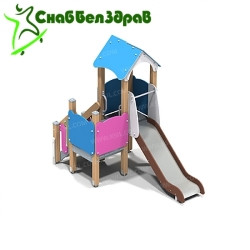 Детский игровой комплекс "Башня с горкой" - фото 4 - id-p73194169