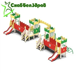Детский игровой комплекс "Крепостная арка", фото 1