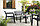 Комплект мебели "Emily 2 seater" (двухместный диван, 2 кресла, столик), графит, фото 2
