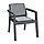 Комплект мебели "Emily 2 seater" (двухместный диван, 2 кресла, столик), графит, фото 3