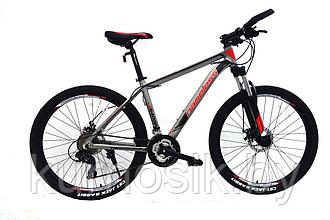 Велосипед Nameless J6400D 26" серый-красный