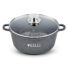 Кастрюля Kelli 5.5 л.