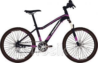 Велосипед Nameless J6500DW 26"  черный-розовый