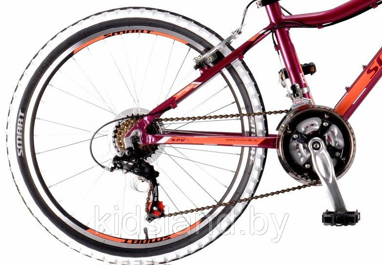 Велосипед Racer Princess V 24" (вишневый) - фото 5 - id-p120889531