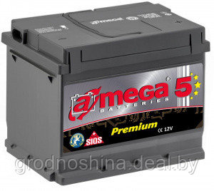 Аккумулятор 75Ah A-mega Premium (низкий) 720а (- +) 278x175x175 - фото 1 - id-p120847746