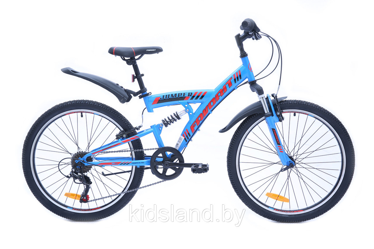 Велосипед Favorit Jumper 24" (рама 14") синий