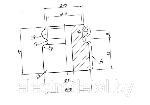 Изолятор АКСМ 333-721000.002