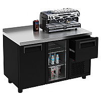 Холодильный стол Carboma 570 COFFEE BAR T57 M2-1-G 9006-1(2)9 (BAR-250С)