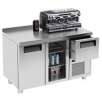 Холодильный стол Carboma 570 COFFEE BAR T57 M3-1-G X7 0430-1(2)9 (BAR-360С Carboma)