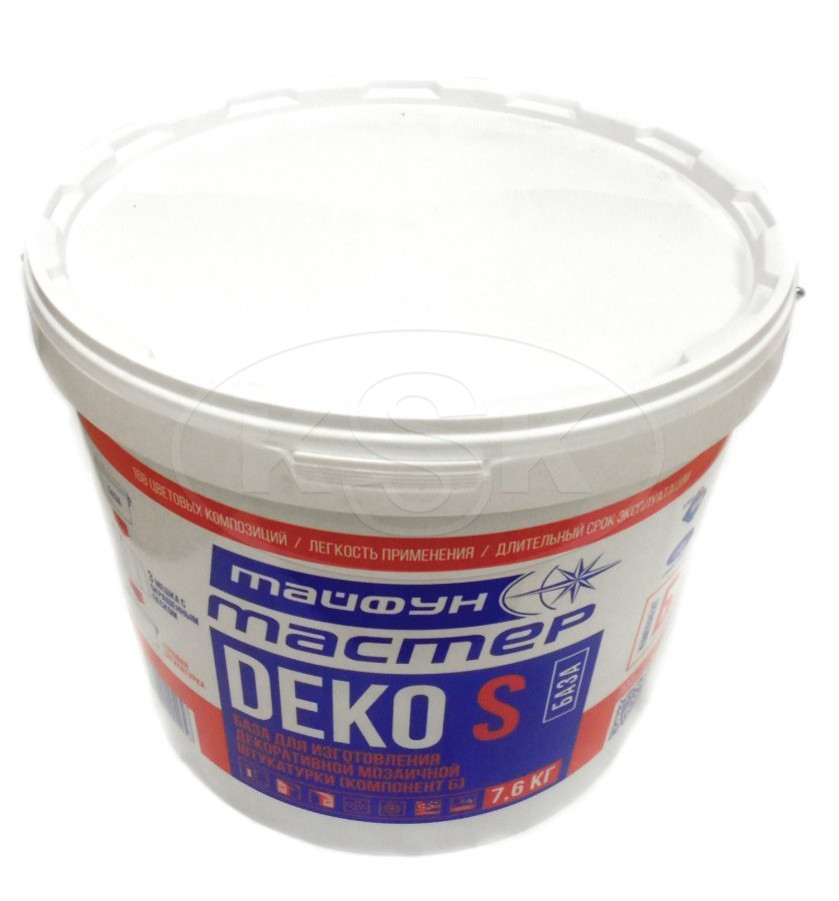 "Тайфун Мастер" DEKO S/DEKO NK - база для мозаичной штукатурки  7.6 кг
