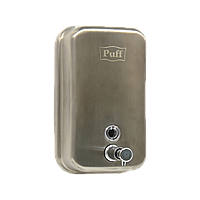 Дозатор для жидкого мыла Puff-8608m нержавейка, 800мл (матовый)