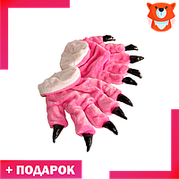 Перчатки кигуруми розовые
