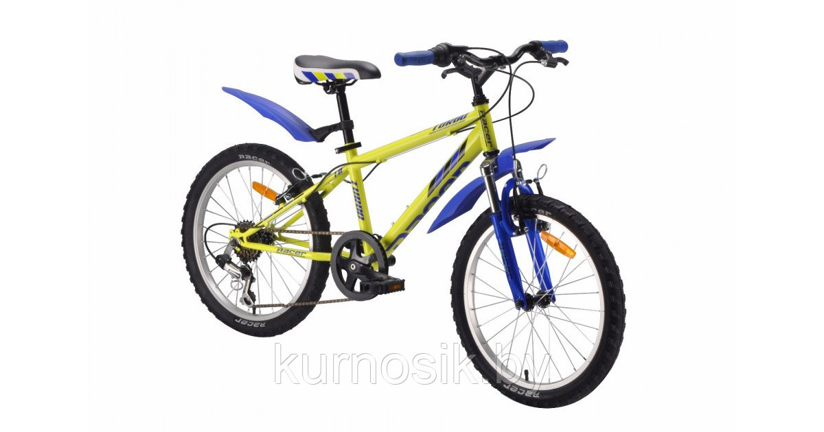 Велосипед детский Racer Turbo 1.0 20" оранжевый - фото 3 - id-p121005904