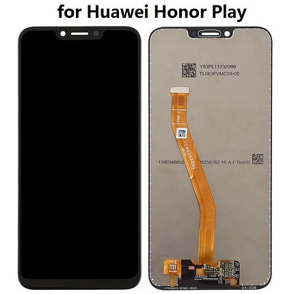 Дисплей (экран) Huawei Honor Play (COR-L29) c тачскрином, черный, фото 2