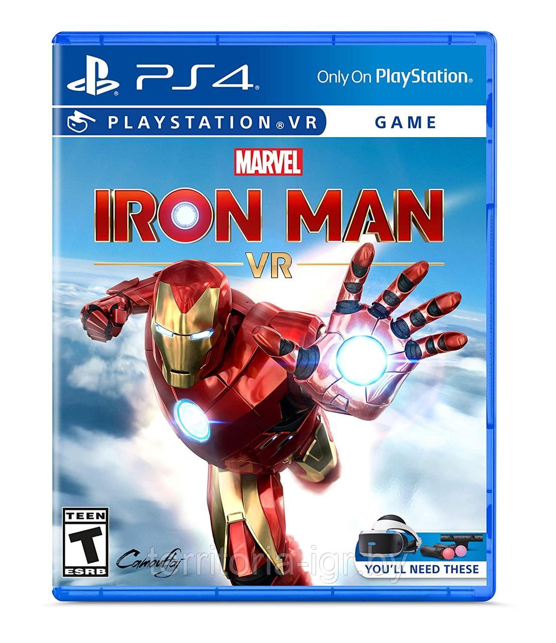 Marvel s Iron Man VR PS4 (Русская версия) - фото 1 - id-p121007274