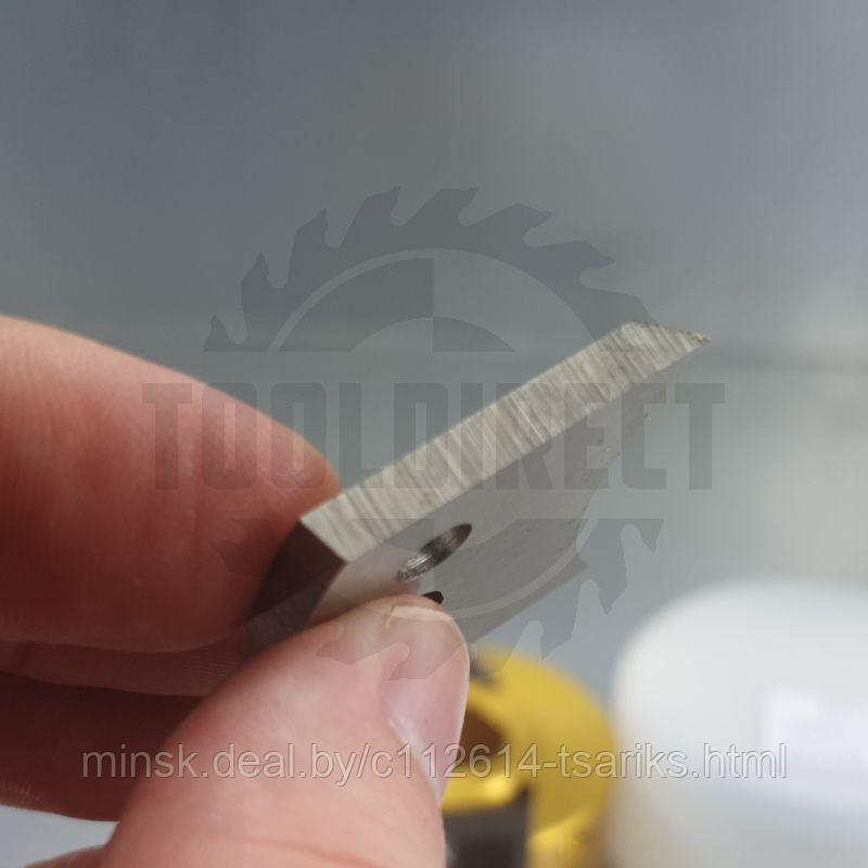 Нож твердосплавный профильный 40mm для насадной фрезы 2 Rotis (1 шт.) - фото 4 - id-p117954295