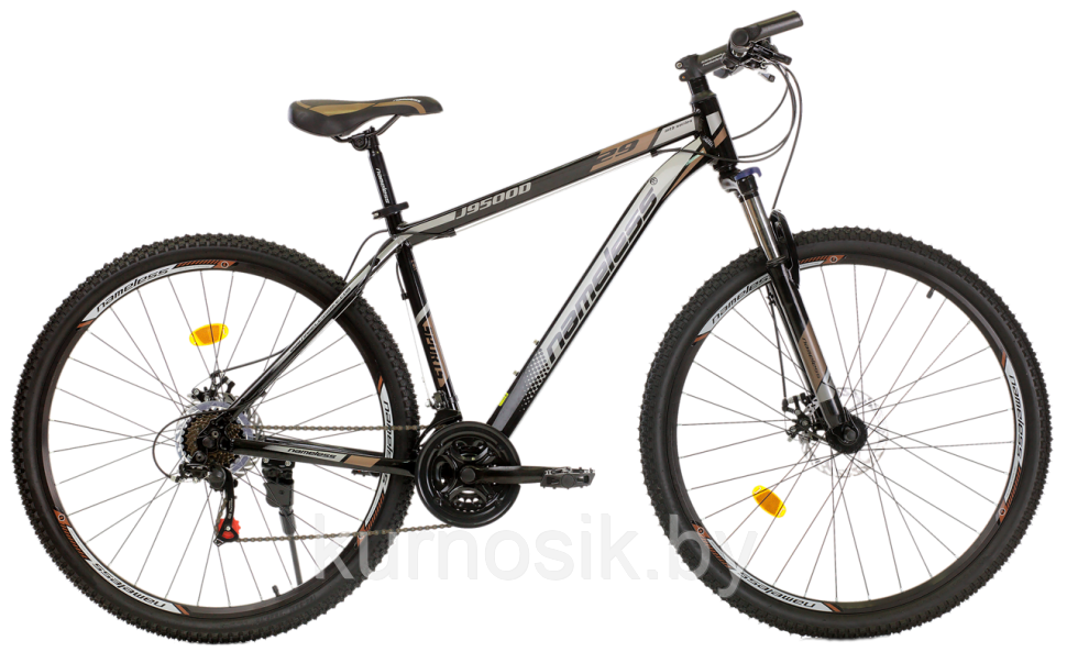 Мужской велосипед Nameless J9500D 29" черно-оранжевый