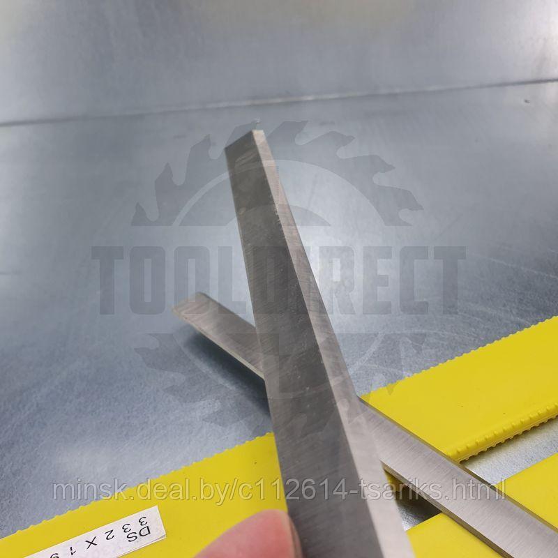Нож строгальный фуговальный для JET 332х19х3 (сталь DS качество) ROTIS (1 шт.) - фото 4 - id-p101220878