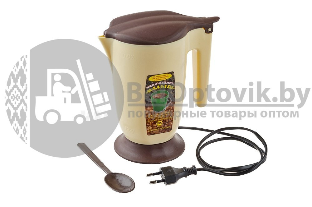 Электрический Мини-чайник, Малыш 0,5 литра Зеленый - фото 3 - id-p121010725