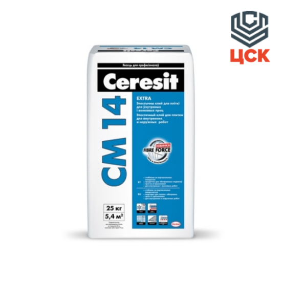 Ceresit Клей для плитки Ceresit CM14 EXTRA (25кг) - фото 1 - id-p121012454