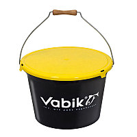 Ведро для прикормки Vabik PRO с крышкой 18 л