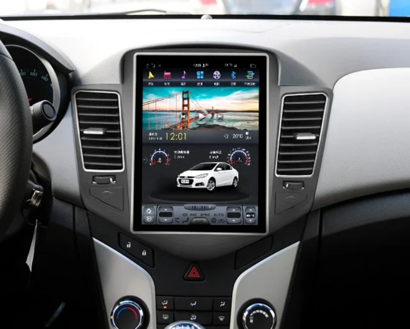 Штатная автомагнитола CarMedia Chevrolet Cruze I 2009-2012 на Android 10 - фото 1 - id-p93758122