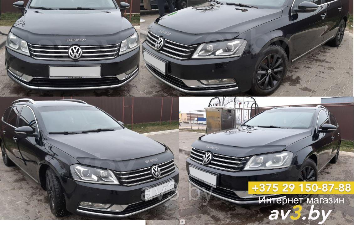 Дефлектор капота Volkswagen Passat B7 (2010-2015) [Volkswagen37] VT52