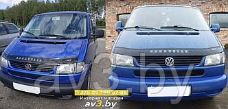 Дефлектор капота Volkswagen T4 1998-2003 косые фары VT52