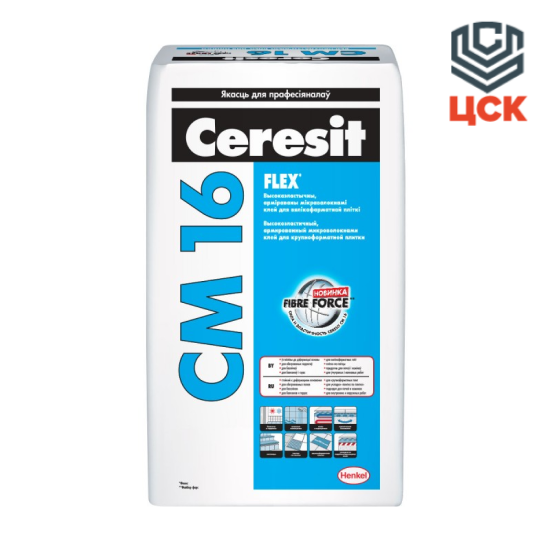 Ceresit Клей для плитки Ceresit CM16 FLEX (25кг) - фото 1 - id-p121055344