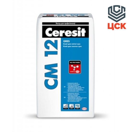 Ceresit Клей для плитки Ceresit CM12 Gres (25кг)