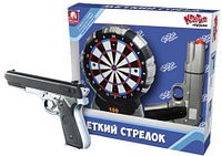 Пистолет и мишенью "Меткий стрелок" S+S Toys EL80089R