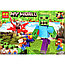 Конструктор Lari My World 11263 Зомби и красный дракон (аналог Lego Minecraft) 180 деталей, фото 3